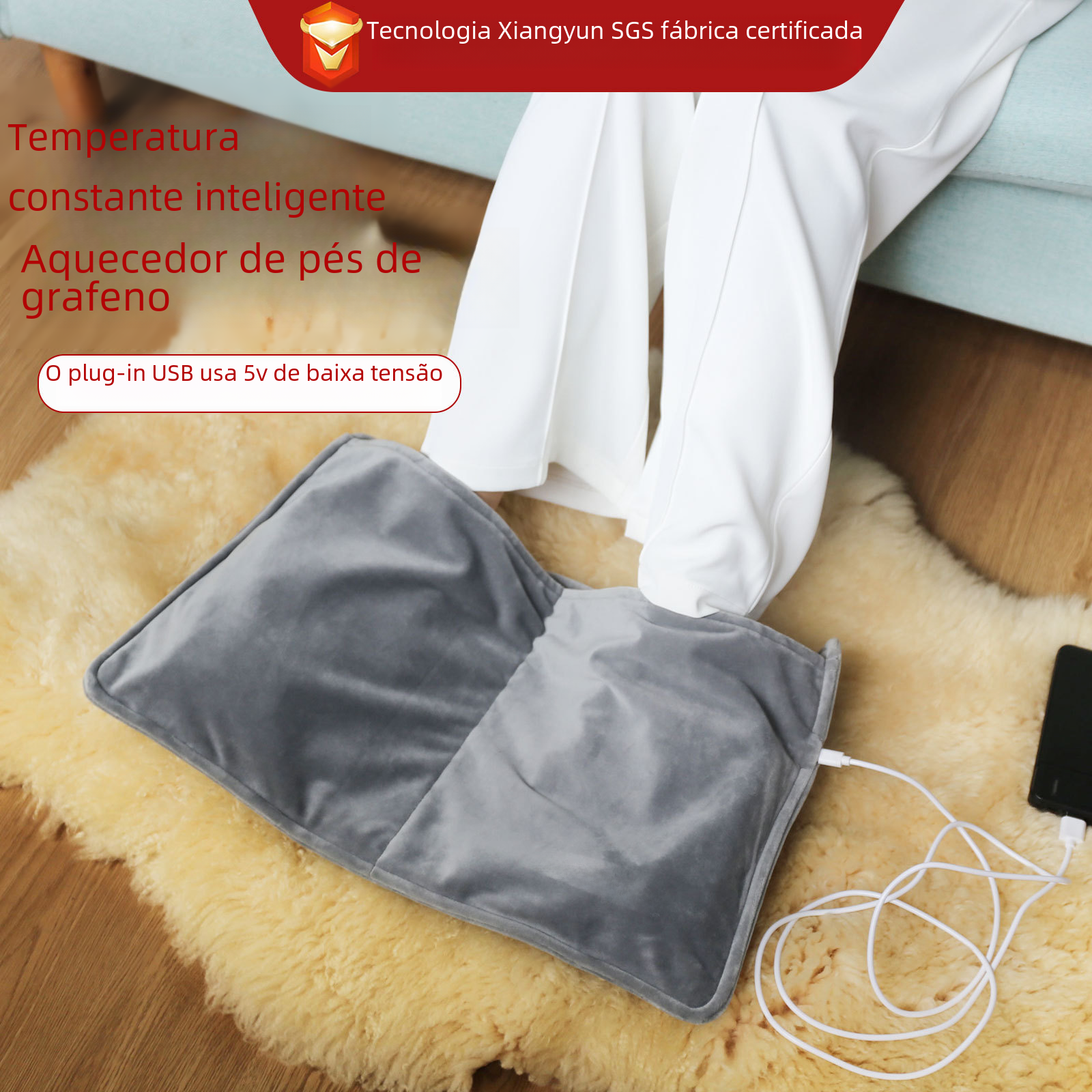 Graphene USB Foot Warmer