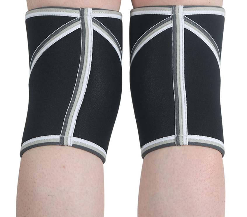 7 mm Neoprene Weightlifting Knee Sleeves