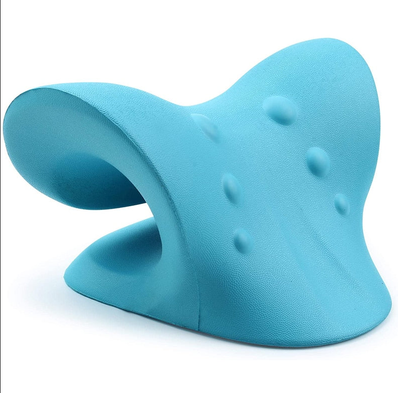 PU Foam Neck Support and Massage Pillow