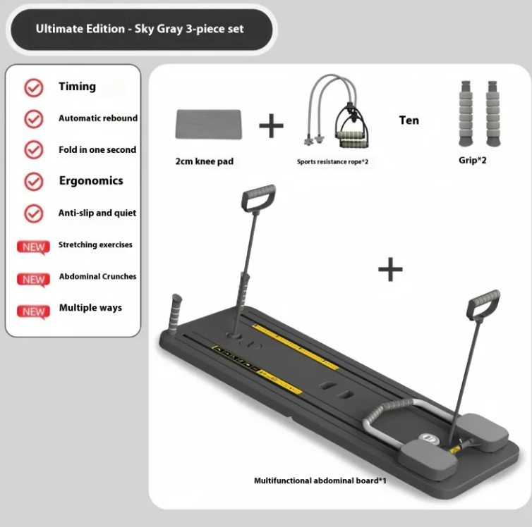 Ab Wheel Fitness Board