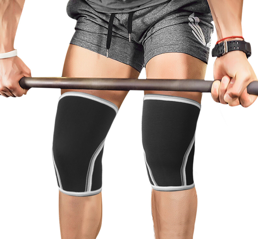 7 mm Neoprene Weightlifting Knee Sleeves