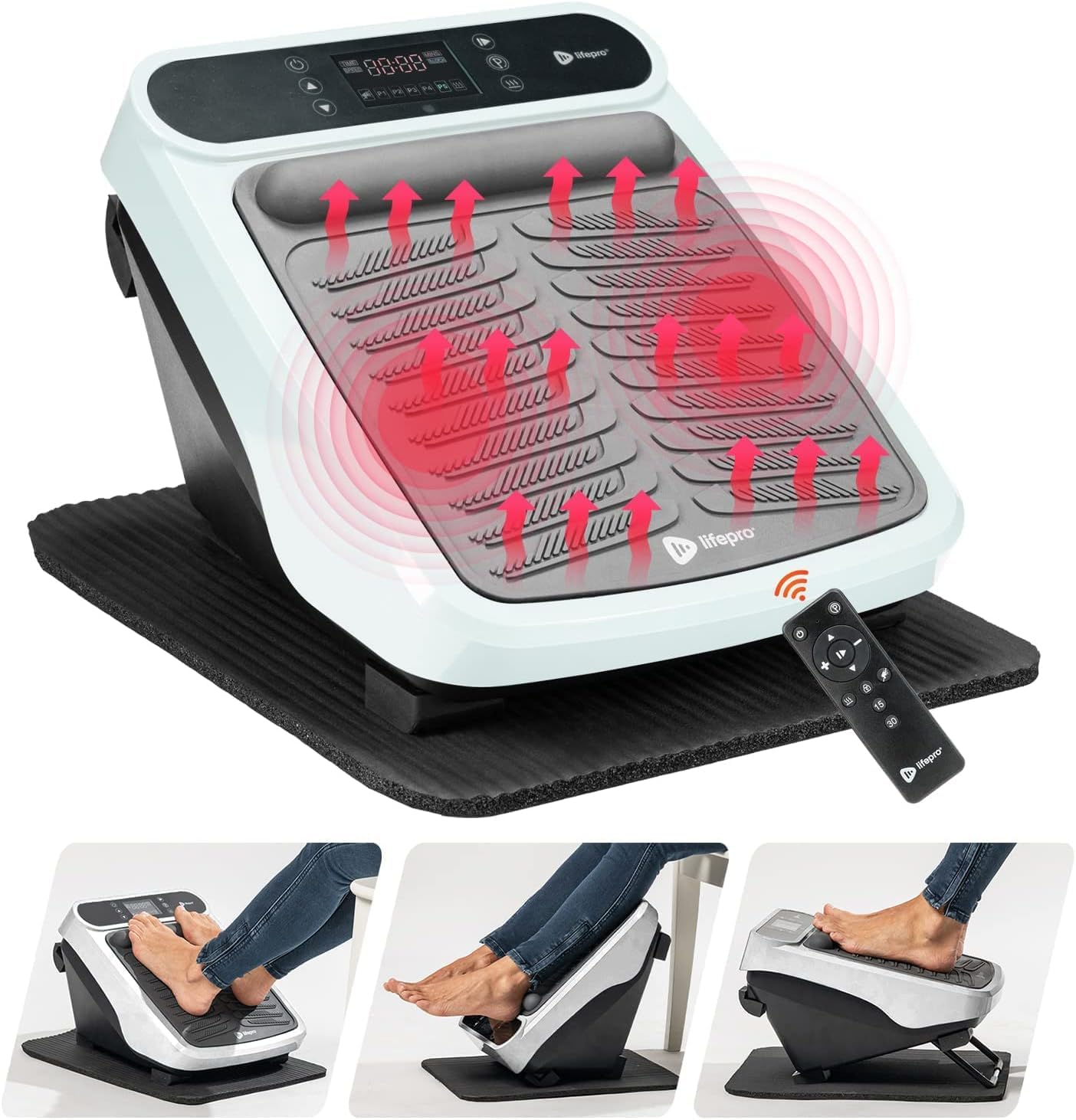 Foot Massager For Relaxing Calf & Foot Therapy - Vibrating Foot…