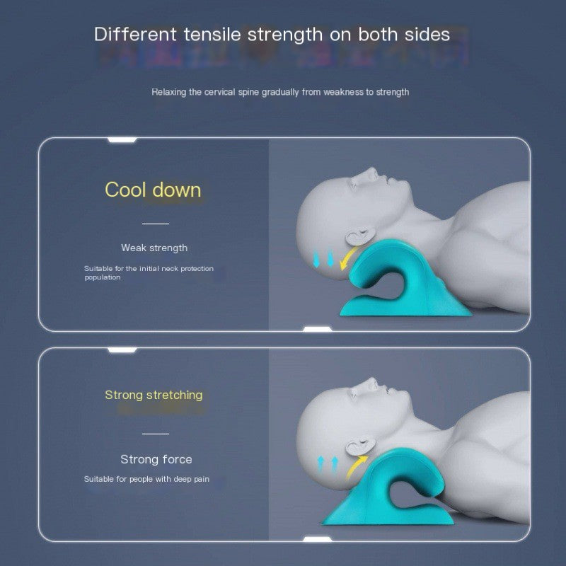 PU Foam Neck Support and Massage Pillow