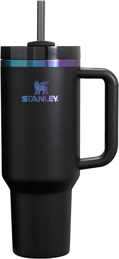 Insulated Stainless Steel Tumbler with Straw