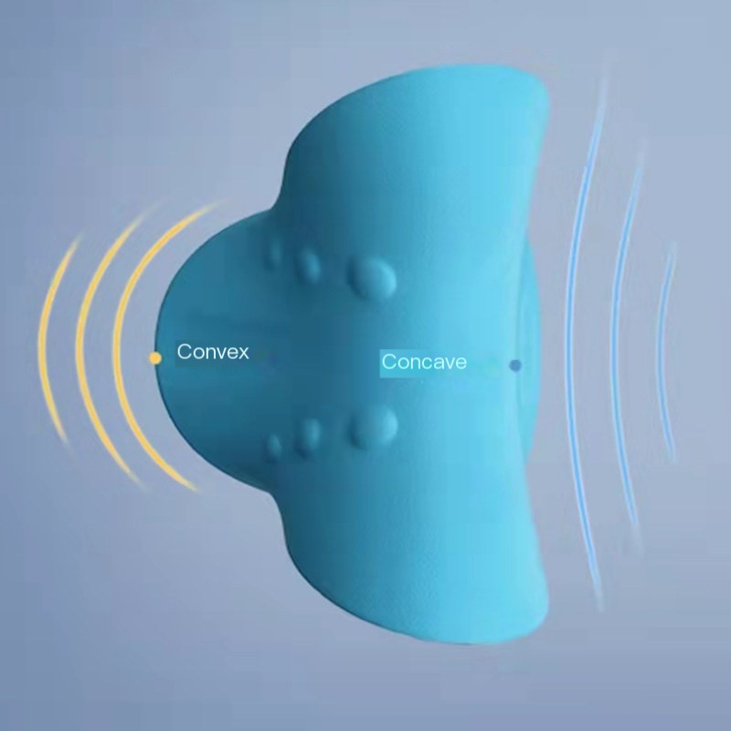 PU Foam Neck Support and Massage Pillow
